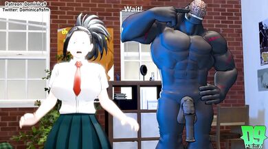 Mommy Momo Babysits Her Naughty Nomu