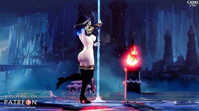 The Sexy Dancing of Ashe: Part 2, where the pole is the only thing that matters