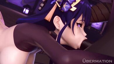 The Fury of the Shoguns Thunderous Strike, as he is Overwhelmed by Hilichurls and her Gang