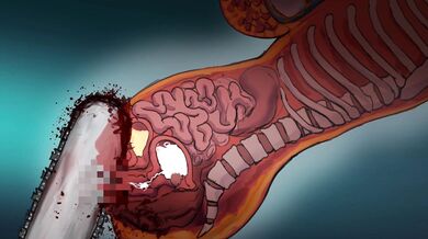 Watch Death by Chainsaw on DeathFactory or DFK for the ultimate hentai PORN experience