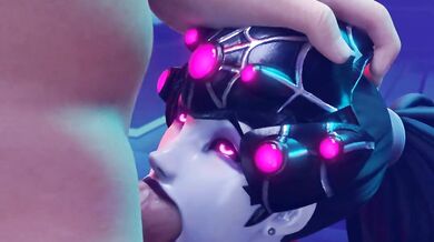 Daring Darellas Delight in Double Blowjobs with Widowmaker