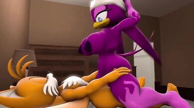 Watch this hot WAVE COWGIRL sex scene where TAILS fucks the hell out of Zarok759!