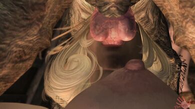 A parched young lady takes a sip of water, but soon realizes that she craves something more