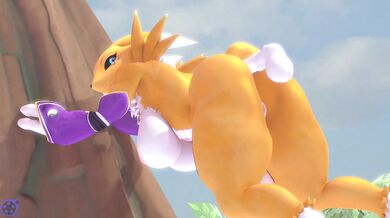 Watch as Renamon and Segg engage in a passionate love-making session that will leave you breathless!