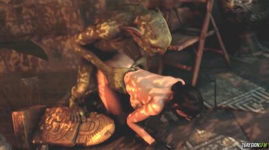 Lara Croft VS Goblin [26RegionSFM]