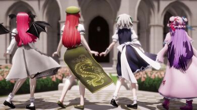 Sexy Ghosts Doing Hot Workout Moves with Horns