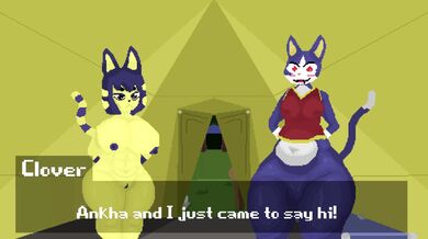 A night with Ankha and Clover becomes a Majority Monday as they experiment with group sex and multiple partners