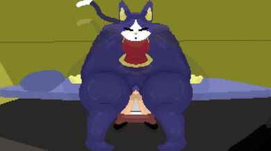 A night with Ankha and Clover becomes a Majority Monday as they experiment with group sex and multiple partners