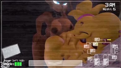 Watch as Chica gets fucked hard by Fredina in a Red Rain themed SFW animation