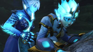 The merciless warriors Sombra and Tracer clash against the deadly Strike Team in an intense, action-packed hentai battle of supremacy