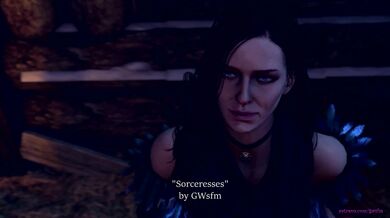 Sexy sorceress, casting spells on me Making my body quiver and feel free Tempting me with her magic wand, oh how I want to be her man