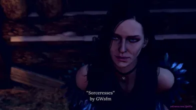 Sexy sorceress, casting spells on me Making my body quiver and feel free Tempting me with her magic wand, oh how I want to be her man