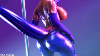 You are a hot babe having fun in the shower, when suddenly, you see your sexy neighbor peeking through the window What do you do?