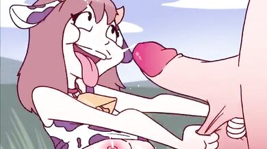 Masturbating with a big breasted milf while she milk her cunt for you