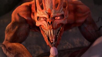 Mature woman gives a sensual blowjob to her dominant alpha lover