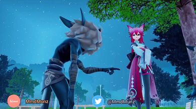 The thunder god and the demoness engage in a passionate tryst with unexpected consequences