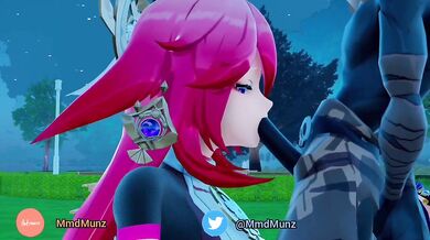 The thunder god and the demoness engage in a passionate tryst with unexpected consequences