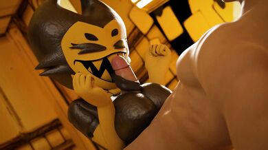 Watch Bouncy The Nipple Demon get bent over by a horny demon in this erotic hentai video