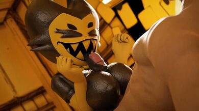 Watch Bouncy The Nipple Demon get bent over by a horny demon in this erotic hentai video