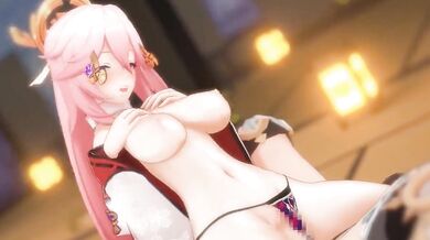 Hey, Miko! Want to ride Aethers cock?