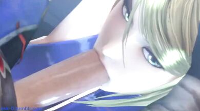 Samus Gets Oral Sex from Eskimo