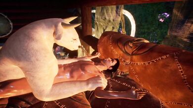 In the wild, animals have their own mating season In this hentai PORN video, we see Tali in her final phase of mating season