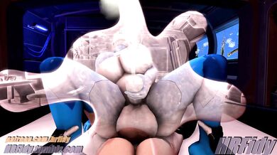 Busty Blonde Bombshell Samuspov Gets Fucked by HRFidy in the Hot Tub