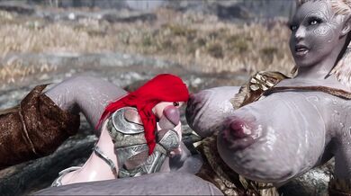 Busty Sorceress Experimenting With Bestiality: Human-Dog Intercourse