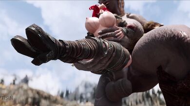 Busty Sorceress Experimenting With Bestiality: Human-Dog Intercourse