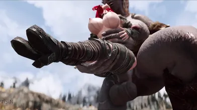 Busty Sorceress Experimenting With Bestiality: Human-Dog Intercourse