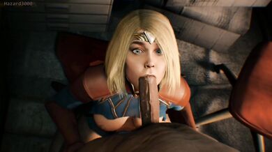 A young girl with incredible superpowers sucks the cock of Gotham Citys famous masked vigilante, Batman