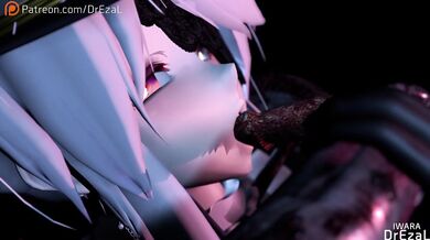 Haku takes a break and decides to spend some time with an insect loop