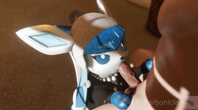 Cold, Hard and Thick - Glaceons Best Blow Job