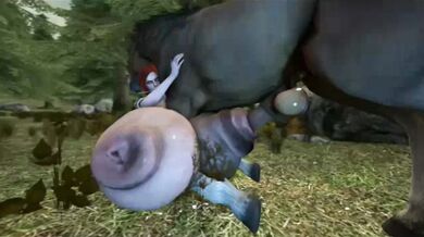 A Horse Named 87 Takes a Nipple Fuck