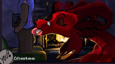 Pepper Uranus and Shoestring find themselves in a compromising position as they engage in some method acting for their latest porn film