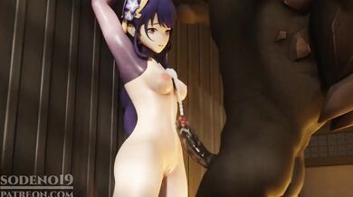 The story of a young and talented fighter pilot named Raiden, who gets violated and creampied by the sexy Mitachur, during an intense space battle