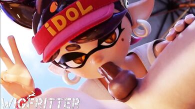 Rubbing My Blow Job Wig, I Callie