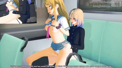 Wow! That bus driver is a total MILF! Watch her take on every passenger who steps aboard, one by one!