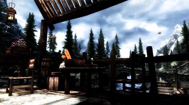 Outdoor Threesome: Futa Enjoys a Female and a Female on the Porch