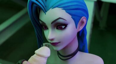 Jinx and Blowjob Get Topless for The Count