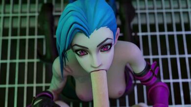 Jinx and Blowjob Get Topless for The Count