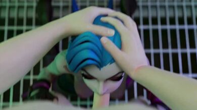 Jinx and Blowjob Get Topless for The Count