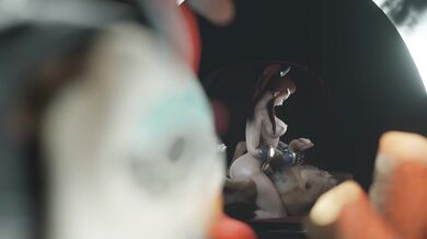 Rebecca and the Doggy Style with a Zombie Killer [Uncensored]