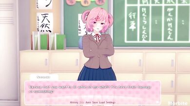 Watch as Natsuki takes a seat in the hot seat and experiences an anal POV, but beware, this is not for the faint of heart This is NSFW!