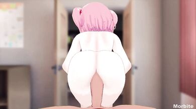 Watch as Natsuki takes a seat in the hot seat and experiences an anal POV, but beware, this is not for the faint of heart This is NSFW!