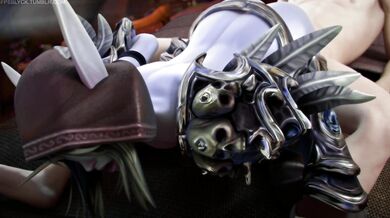 Watch the hot steamy action of Sylvanas Windrunner in the FPS Blyck!