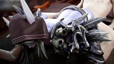 Watch the hot steamy action of Sylvanas Windrunner in the FPS Blyck!