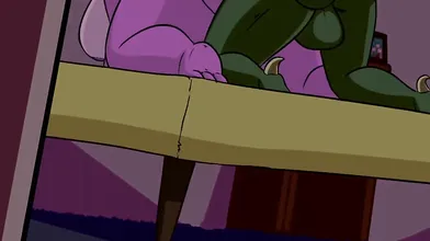 A group of masked men break into Brittles bedroom and have their way with her, using their tools to please themselves while she begs for mercy