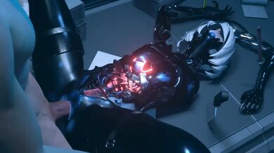 You have successfully completed the mission of dismantling and exposing the android It is now time for the main event - missionary style!