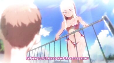 Watch me play with my pussy at the famous Pussy Tower!